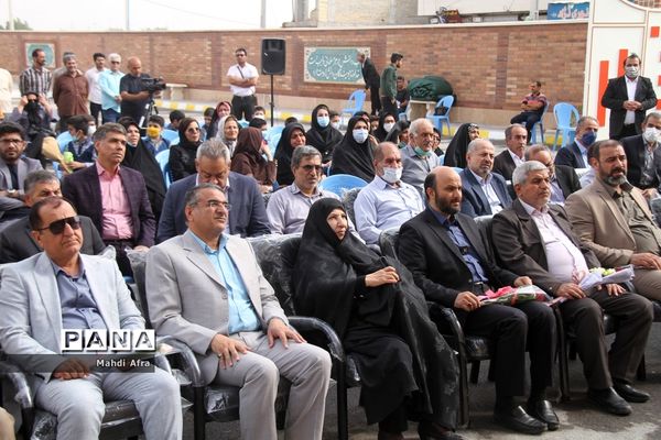 افتتاح آموزشگاه مشارکتی 12 کلاسه شهید رضا نگهبان در بهبهان