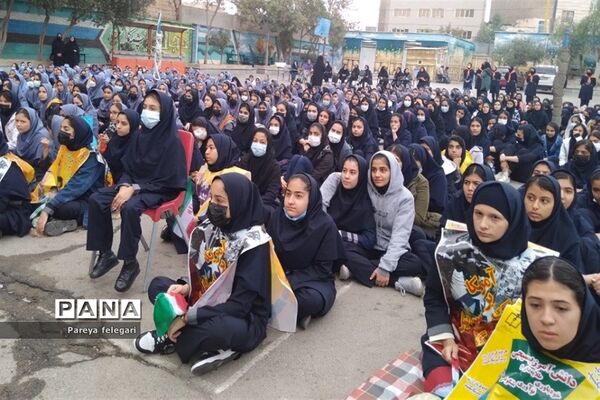 برگزاری مراسم روز مبارزه با استکبار جهانی در شهرستان قرچک