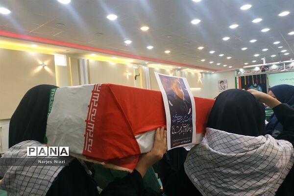 برگزاری یادواره شهدا دانش‌آموزی درکاشمر