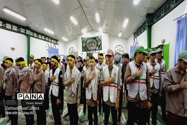 نواختن زنگ استکبارستیزی در مدارس شهرستان عباس آباد