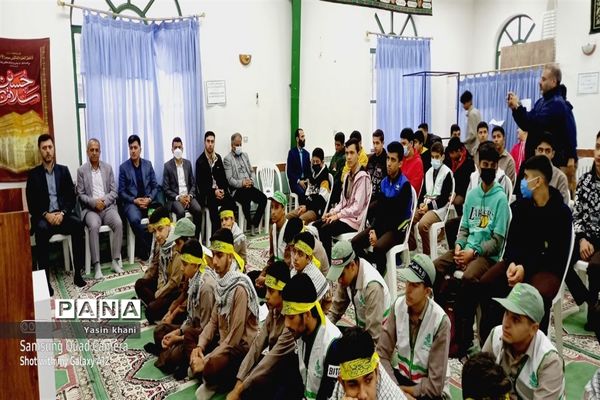 نواختن زنگ استکبارستیزی در مدارس شهرستان عباس آباد