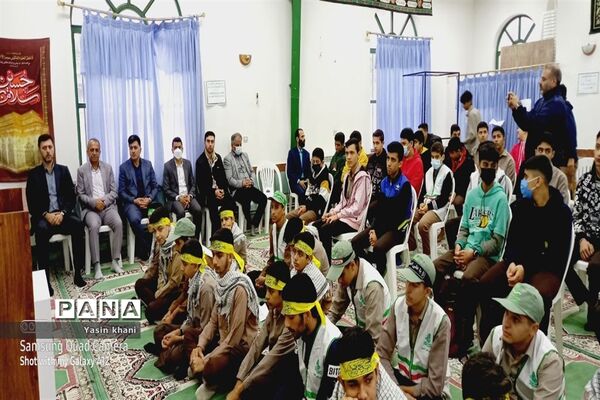 نواختن زنگ استکبارستیزی در مدارس شهرستان عباس آباد