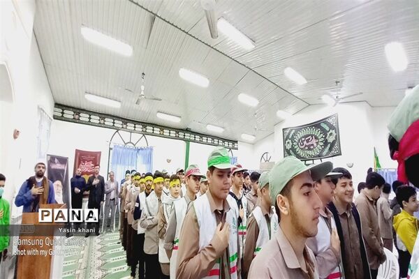نواختن زنگ استکبارستیزی در مدارس شهرستان عباس آباد