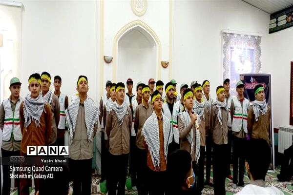 نواختن زنگ استکبارستیزی در مدارس شهرستان عباس آباد