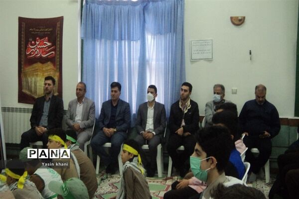 نواختن زنگ استکبارستیزی در مدارس شهرستان عباس آباد