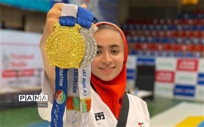 کسب مقام دوم مسابقات جهانی تکواندو توسط دانش‌آموز فلاورجانی
