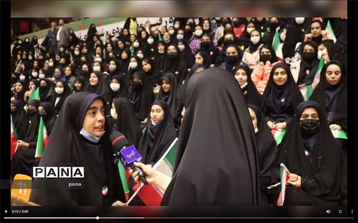 من در راهپیمایی 13 آبان شرکت می کنم، زیرا.../ فیلم