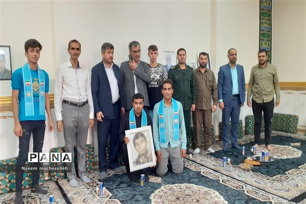 دیدار با خانواده شهدا در شادگان به مناسبت روز ۱۳ آبان