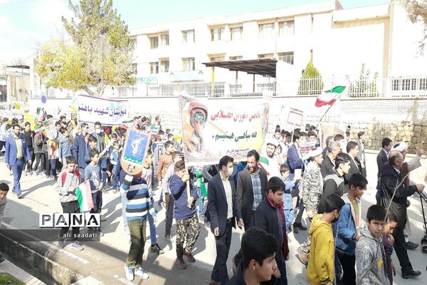 راهپیمایی 13 آبان در شهرستان کلات خراسان رضوی