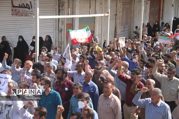راهپیمایی یوم الله 13 آبان در بهبهان