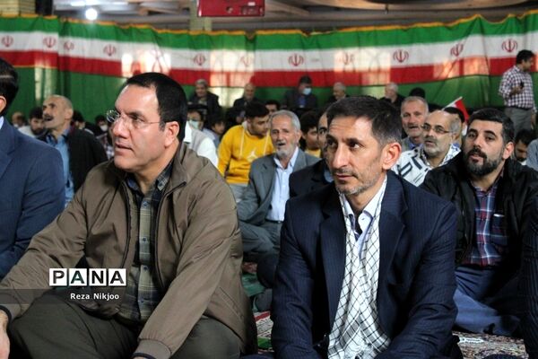 حضور پرشور بهارستانی‌ها در روز مقابله با استکبار جهانی