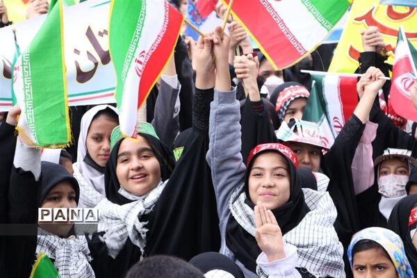 راهپیمایی باشکوه ۱۳ آبان در تربت‌جام