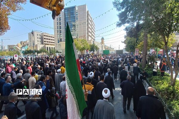 راهپیمایی ۱۳ آبان درمشهد
