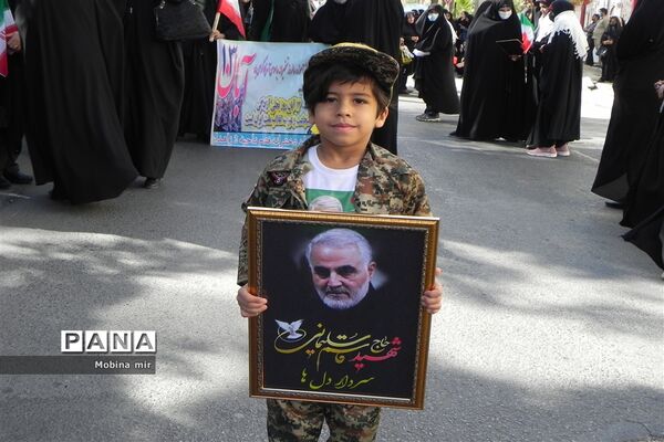 راهپیمایی 13آبان در زاهدان