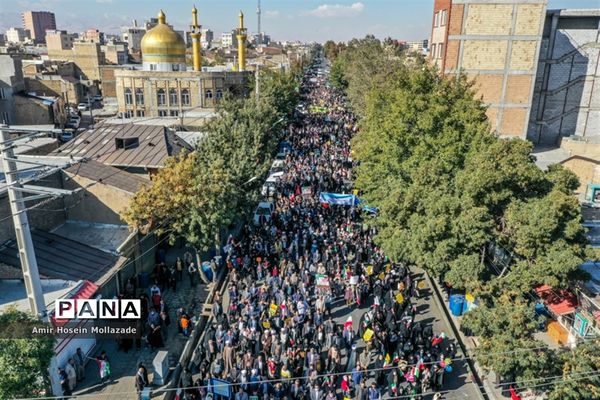 راهپیمایی یوم الله ۱۳ آبان در ارومیه