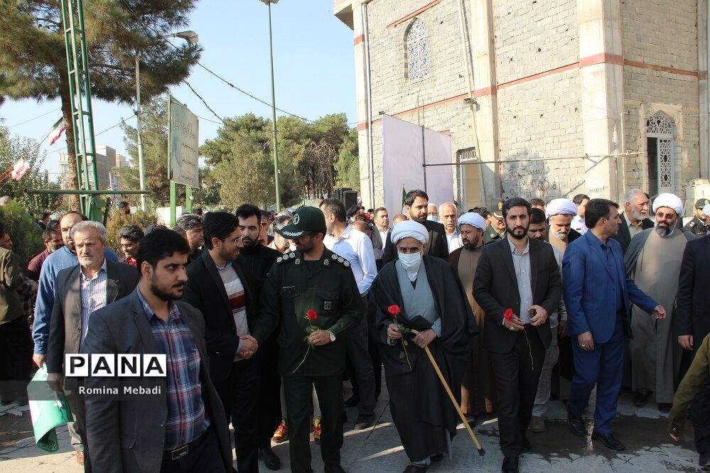 راهپیمایی 13 آبان در اسلامشهر