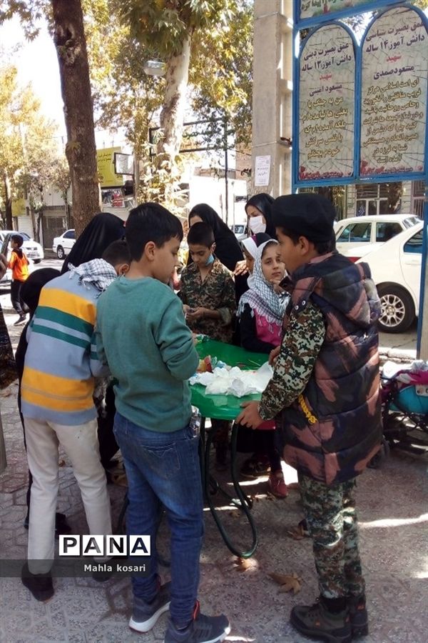 حضور پرشور دانش‌آموزان شهرستان اقلید در راهپیمایی روز عزت آفرینی