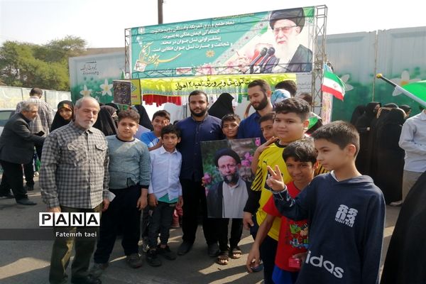 راهپیمایی 13 آبان در اهواز