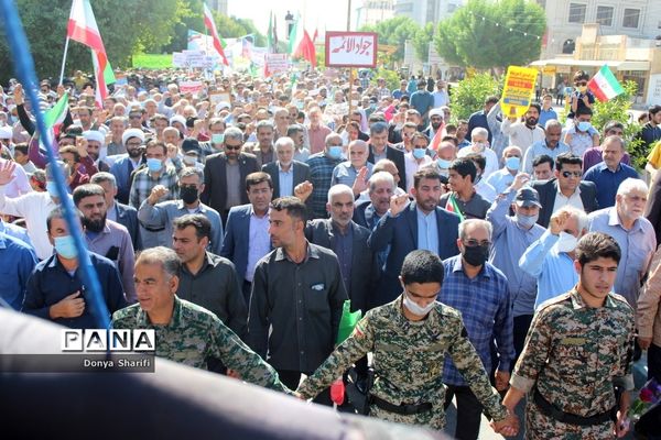 راهپیمایی یوم الله 13 آبان در بوشهر