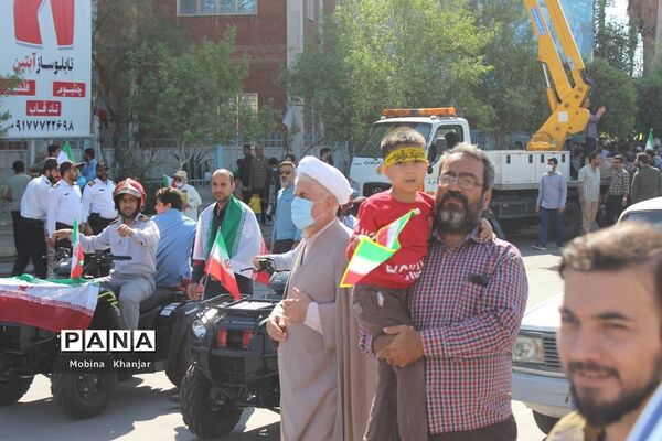 راهپیمایی یو‌م‌الله 13 ابان در بوشهر -2