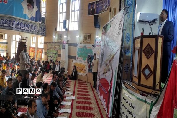 راهپیمایی ۱۳ آبان در شهرستان دشت آزادگان