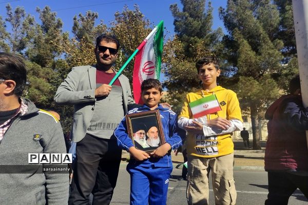 راهپیمایی 13 آبان در قزوین-2