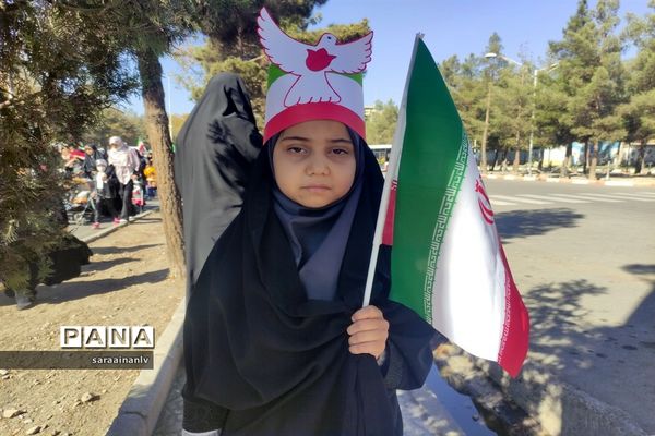 راهپیمایی 13 آبان در قزوین-2