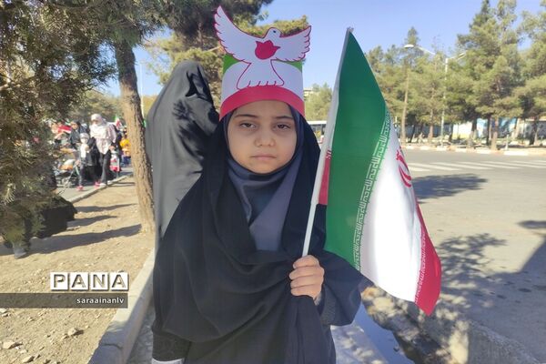 راهپیمایی 13 آبان در قزوین-2