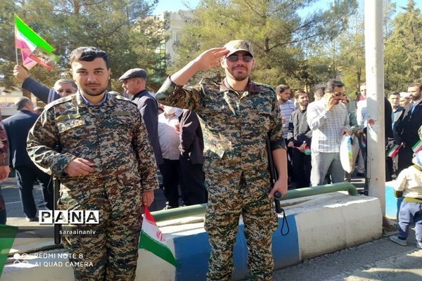 راهپیمایی 13 آبان در قزوین-2