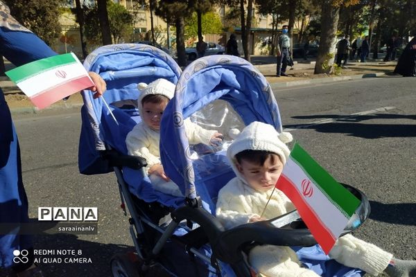 راهپیمایی 13 آبان در قزوین-2