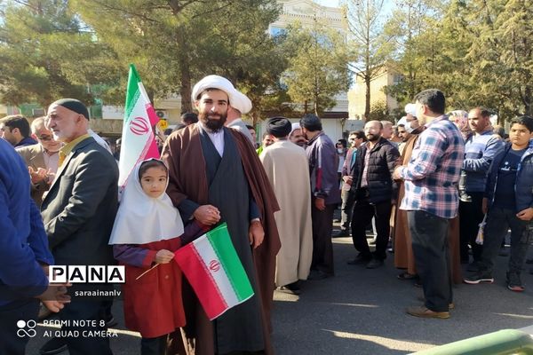 راهپیمایی 13 آبان در قزوین-2