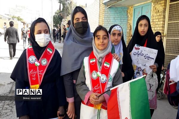 راهپیمایی ۱۳ آبان در مناطق و نواحی خوزستان