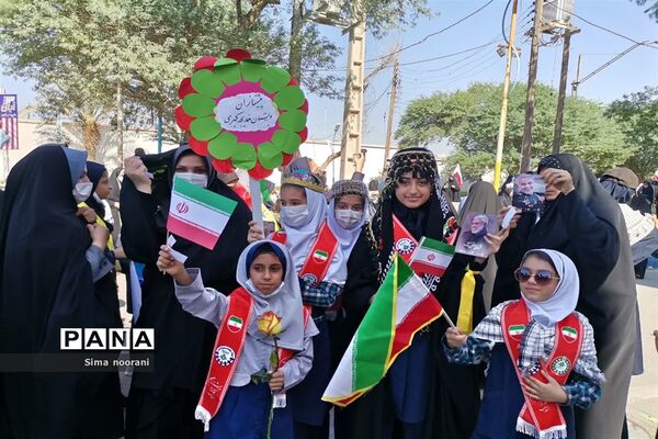 راهپیمایی ۱۳ آبان در مناطق و نواحی خوزستان