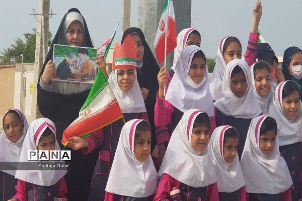 راهپیمایی 13 آبان در عسلویه