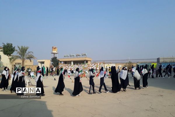 راهپیمایی 13 آبان در سعدآباد