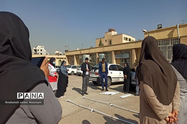 ‌کارگاه آموزشی امداد و کمک‌های اولیه ویژه مربیان پیشتاز سازمان دانش‌آموزی ناحیه ۳