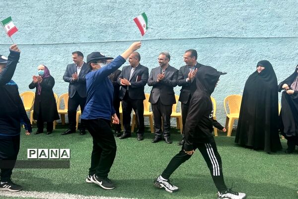 آیین افتتاح طرح شهید‌سلیمانی و مسابقات ورزشی درون‌مدرسه‌ای منطقه ۶