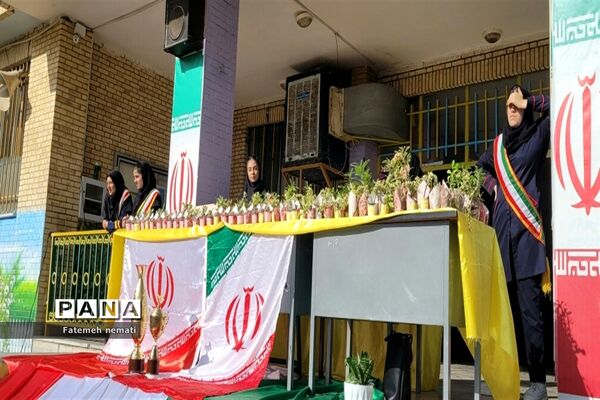 افتتاحیه المپیاد ورزشی درون‌مدرسه‌ای در دبیرستان دخترانه شایستگان