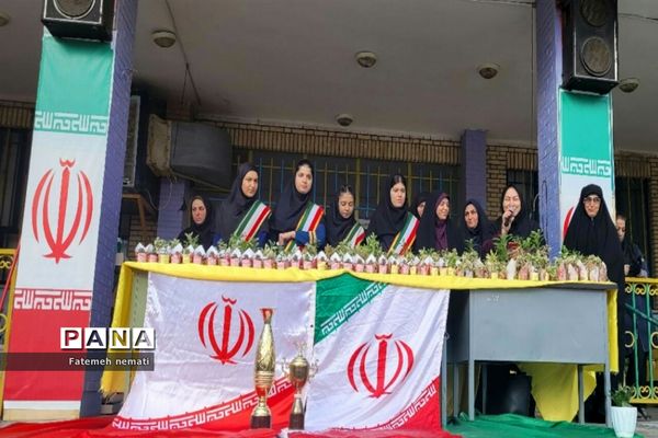 افتتاحیه المپیاد ورزشی درون‌مدرسه‌ای در دبیرستان دخترانه شایستگان