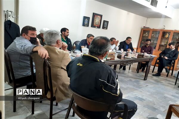 جلسه انجمن مسابقات ورزشی منطقه ۱۴