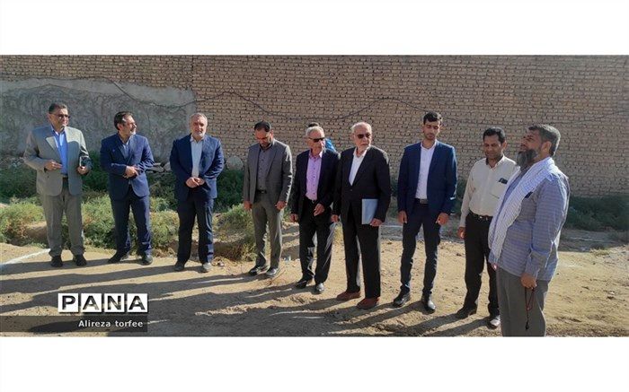 آیین کلنگ‌زنی ساخت دبستان 3 کلاسه در منطقه ابوجلال شمالی سوسنگرد