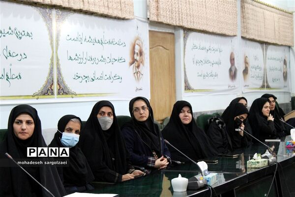 آئین تکریم و معارفه مسئول بسیج دانش‌آموزی ناحیه دو ساری