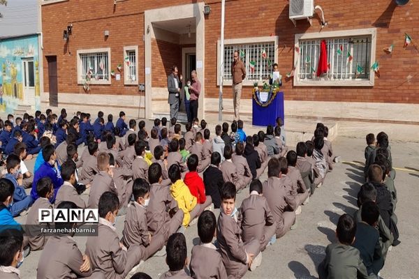 مراسم «مصباح الهدی» دبستان پسرانه اولیای شیرازی منطقه کهریزک