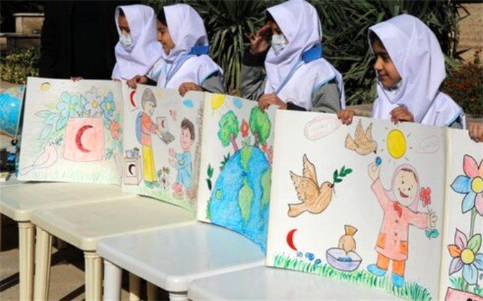 درخواست کودکان هلال احمری از کشورهای جهان برای توجه به گرمایش جهانی