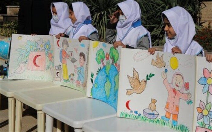 درخواست کودکان هلال احمری از کشورهای جهان برای توجه به گرمایش جهانی