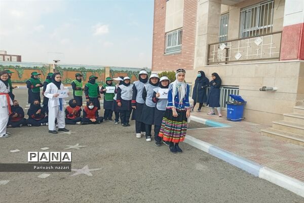 افتتاحیه المپیاد ورزشی مدرسه فرزانگان ملارد