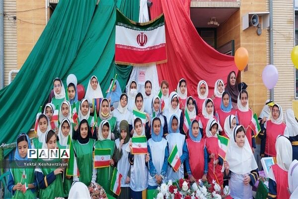 جشن سفیران سلامت در مدرسه امام جعفر صادق (ع) ناحیه ۳ شیراز