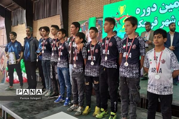 اختتامیه سومین دوره المپیاد ورزشی در شهرستان قرچک