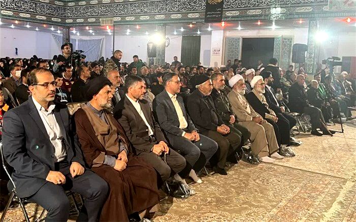 آیین گرامیداشت ۳۰۰ شهید بخش مرکزی قم برگزار شد