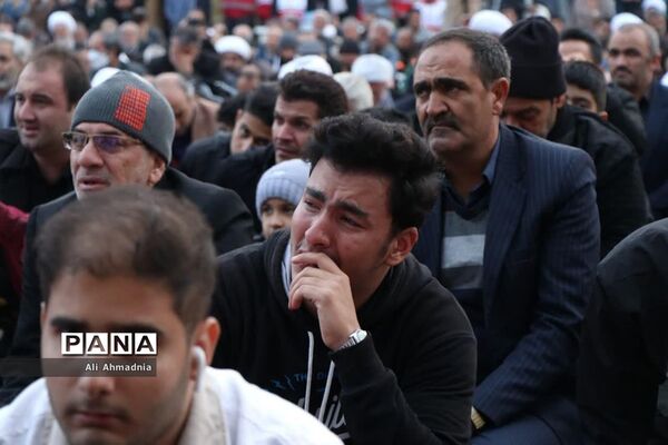 مراسم بزرگداشت چهلمین روز شهادت «مهدی زاهدلویی» در قم